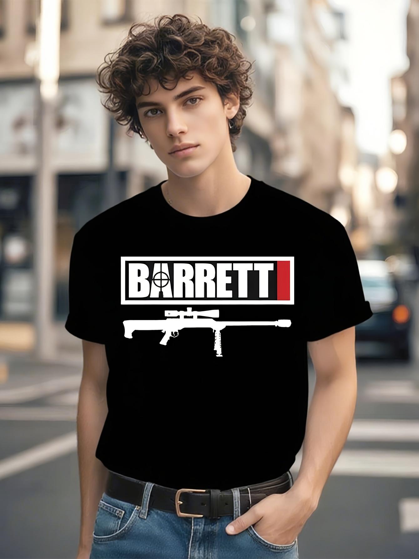 BARRETT  Tactical T-shirt - M98A1 Sniper Rifle Graphic Tee XXXXL