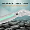 Luminous Soft Squid Lures Hollow Biomimetic Octopus Head Wobbler Deep Sea Boat Trolling Fake Bait 3D Squid Bait for Fishing