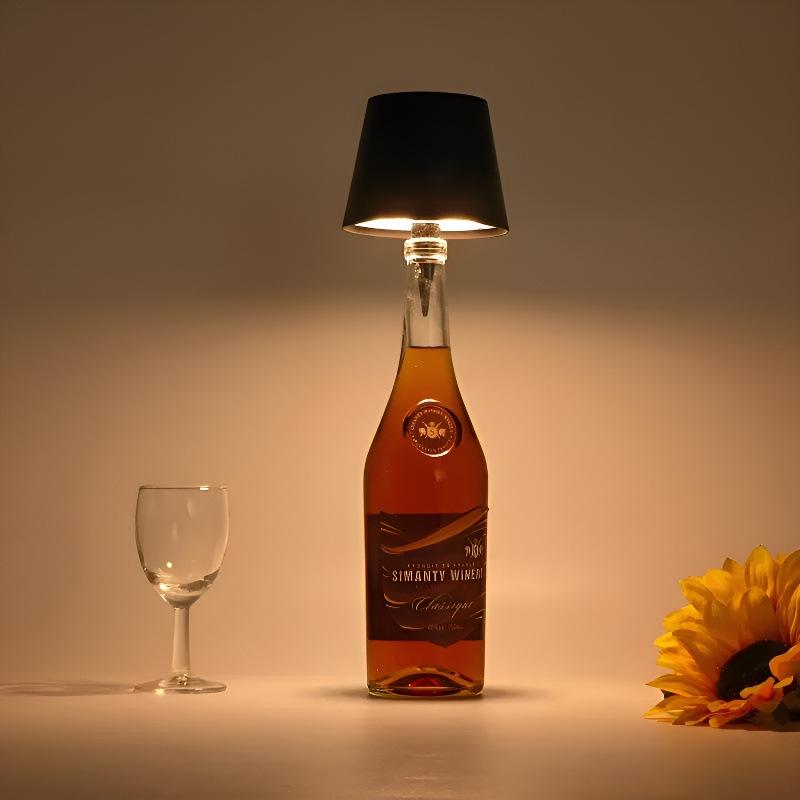 Creative LED Wine Bottle Night Lamp for Living Room or Bar