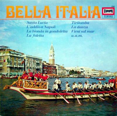 LP Record MARIO LANNI, DAS GAIEZZA-ORCHESTER, - Bella Italia E181 Europa Germany Classical Used