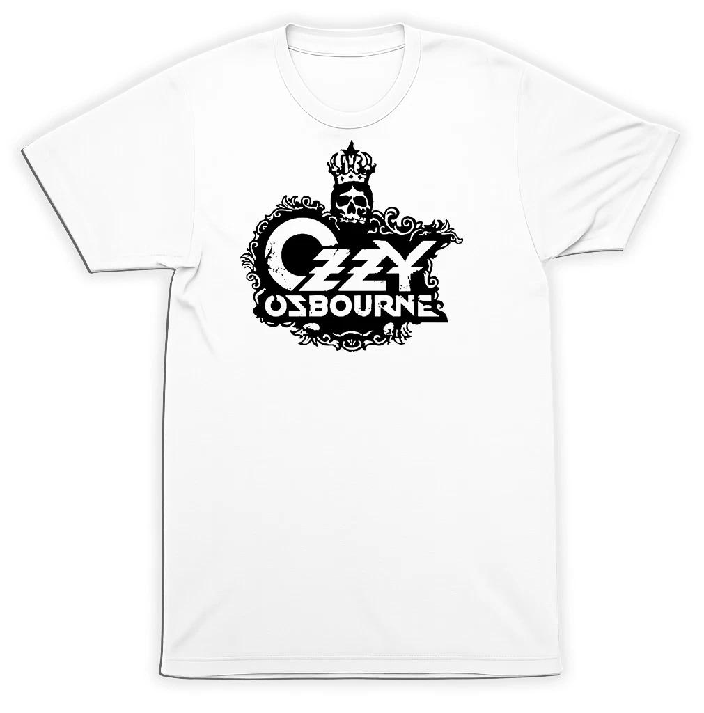 Ozzy Osbourne T-Shirt Skull Crown Logo Heavy Metal Rock Band Tee M