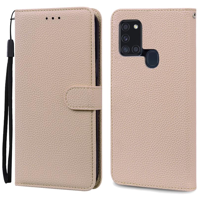 Pouzdro A21S pro Samsung Galaxy A21S Pouzdro Peněženka Kožené flipové pouzdro pro Samsung A21S Pouzdro A 21s A217F Měkký silikonový kryt Fundas