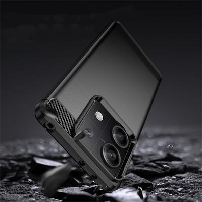 For Xiaomi Redmi Note 13 Pro Case Cover Redmi Note 13 Pro Capas Shockproof Carbon Fiber Soft TPU Fundas Redmi Note 13 Pro Plus