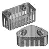 Suction Cup Sink Drain Rack Quick Drain Hollow Design Kitchen Sink Organizer for Sponges Brushes Soap