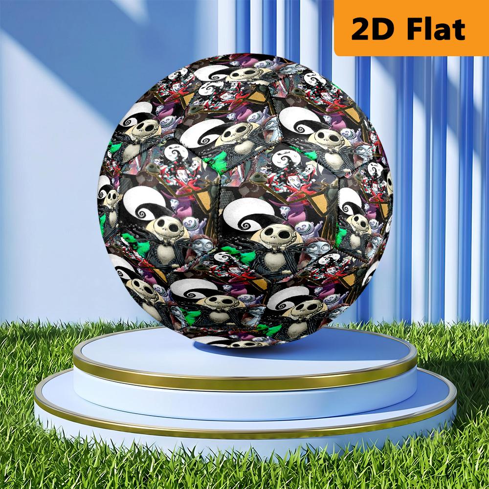 Nightmare Before Christmas Character Print Football Suitable For Both Training And Competition Wearresistant And Slipresistant