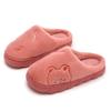 New Qidashun cotton slippers home autumn and winter indoor and outdoor plush cotton shoes warm wool cotton mop