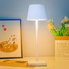 Lamp Table Dimmable Wireless Rechargeable Desk Lamp Bedroom Night Bedside Light for Bar Coffee Hotel Restaurant House Decoration