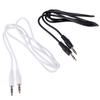 1Pc 3.5mm Jack Male To Male Car Aux Auxiliary Cord Stereo Audio Cable 1m Dual Voice Computer Audio Cable For Recording