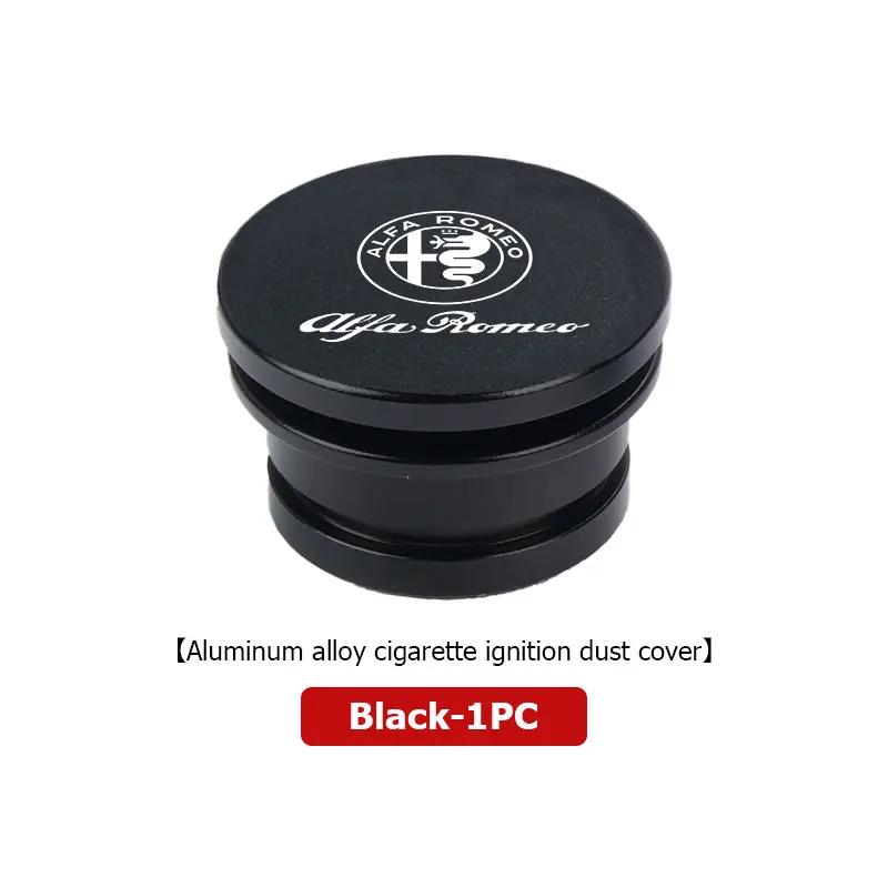 DCLLR1 Car Metal Cigarette Lighter Button Cap Dustproof Cover Socket For Alfa Romeo Giulietta GT 159 147 156 Mito Brera Giulia Spider