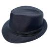 Letni Jednolity Jasny Kolor Kapelusz Przeciwsłoneczny Brytyjski Kapelusz Jazzowy Cylinder Męski Cylinder Zimowy Kapelusz Jazzowy Ciepły dla Osób w Średnim i Starszym Wieku Kapelusz Fedora
