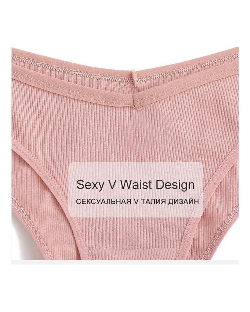 FINETOO 3Pcs Frauen Baumwolle Höschen Mode V Taille Unterhose Sexy Mädchen Briefs M-4XL Low-Rise Damen Unterwäsche frauen dessous