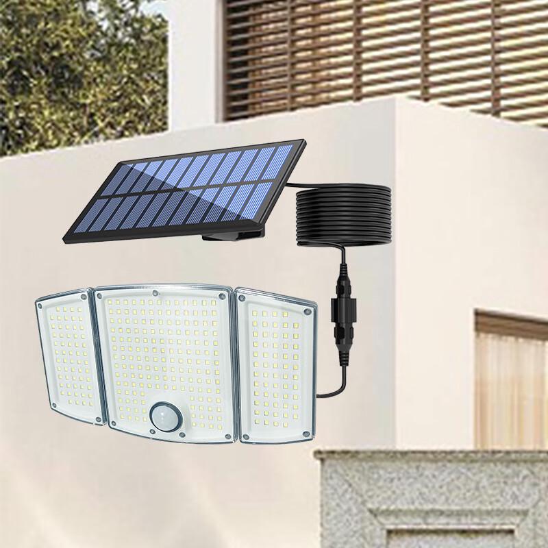Solar Motion Sensor Outdoor Wall Light