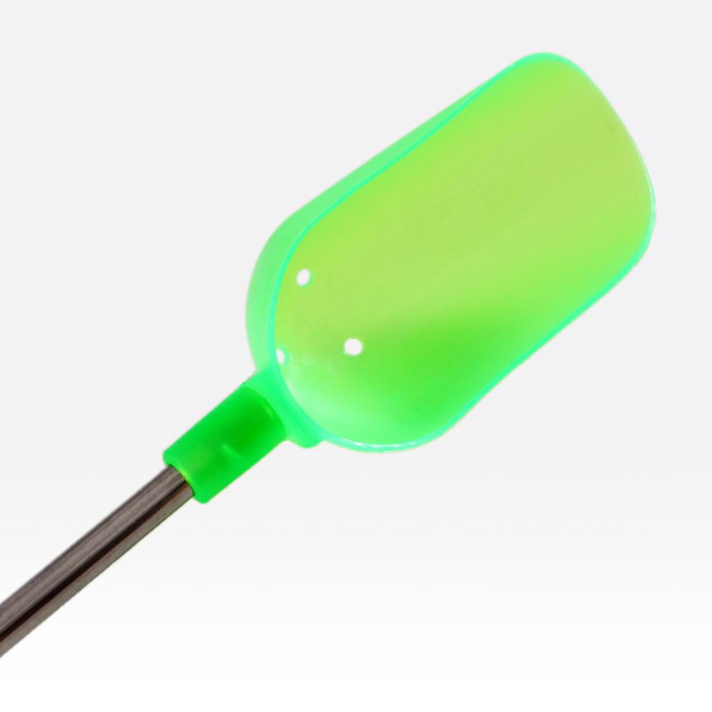 Rybářská návnadová vrhací lžíce 3dílná teleskopická vrhací lopatka na krmení partiklem, boilies, rybářské náčiní