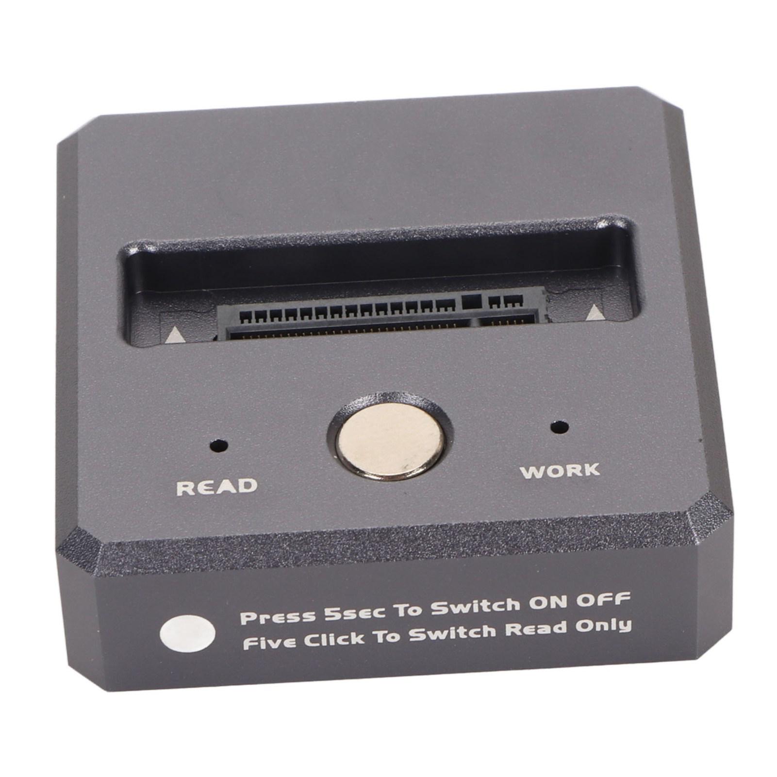 

NVMe to USB Docking Station M.2 to USB 3.2 GEN2 10Gbps UASP Protocol TRIM Command M.2 SSD to USB C Reader for Computer