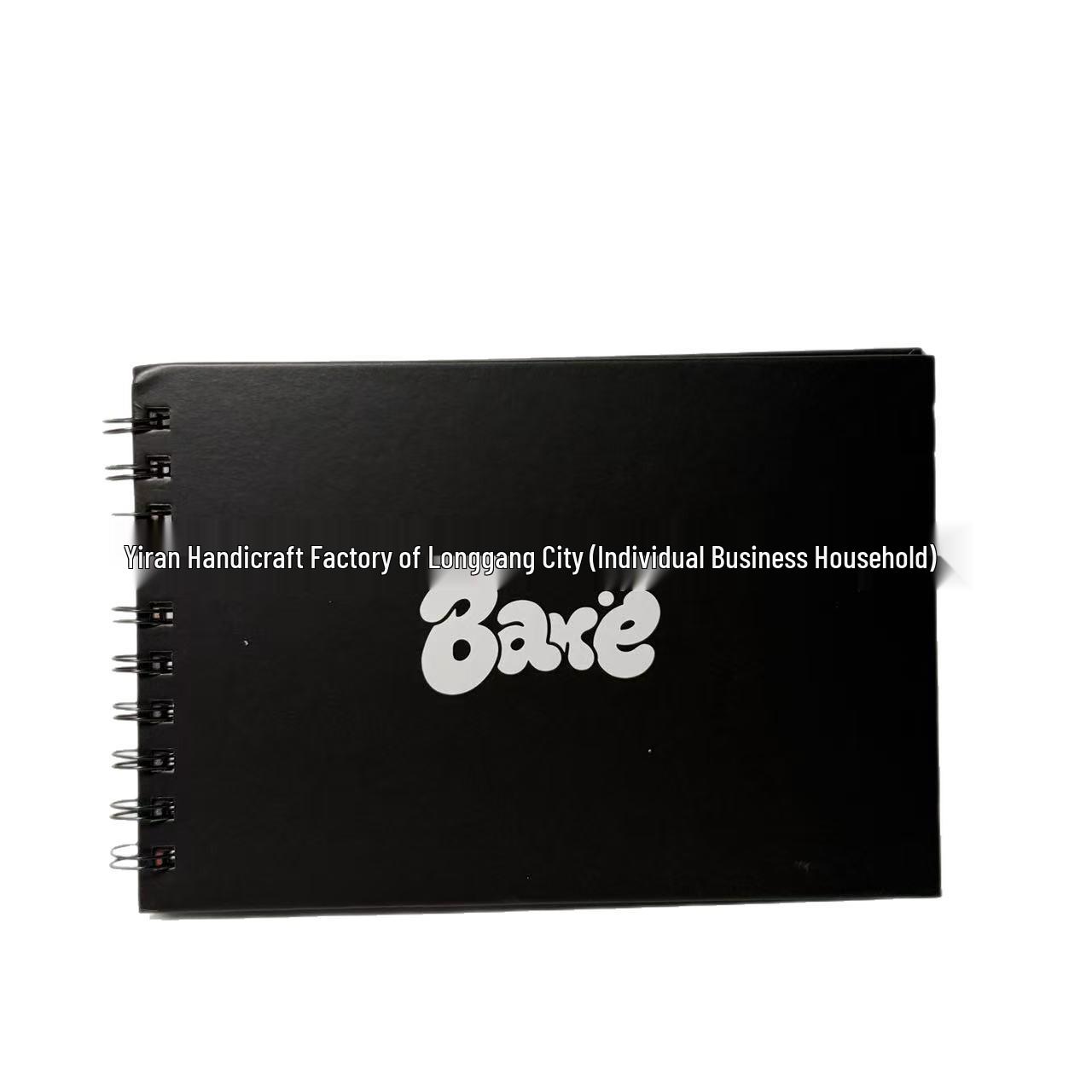 Cross-Border Black Graffiti Coil Notebook 180 pages