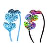 Glitter Heart Headdress Colorful Sequins Headband Creative Theme Party Headp