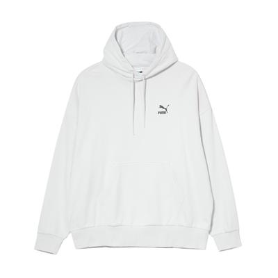 Puma Knitted Sports Hoodie Unisex Hoodies White 621892-72