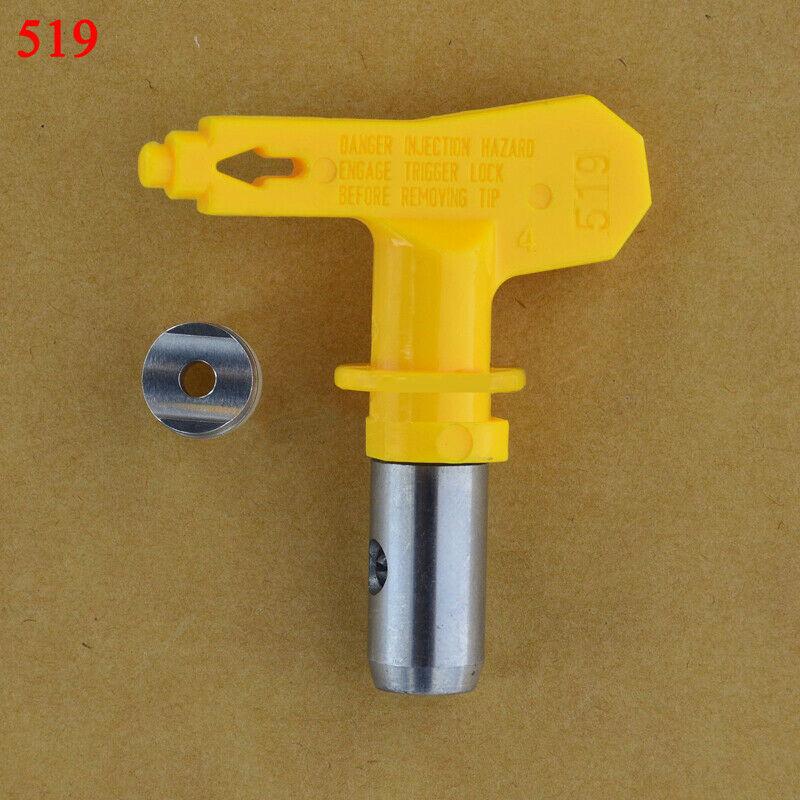 

Желтая серия 5 распылитель безвоздушного распыления краски сопло наконечник для латексной краски порошковое покрытие портативный краскопульт инструмент для ремонта автомобиля