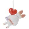 Takara Tomy Arts PokePeace Plush Mascot 19cm Pokémon (Mellow Heart) Scorbunny, Height Approx.