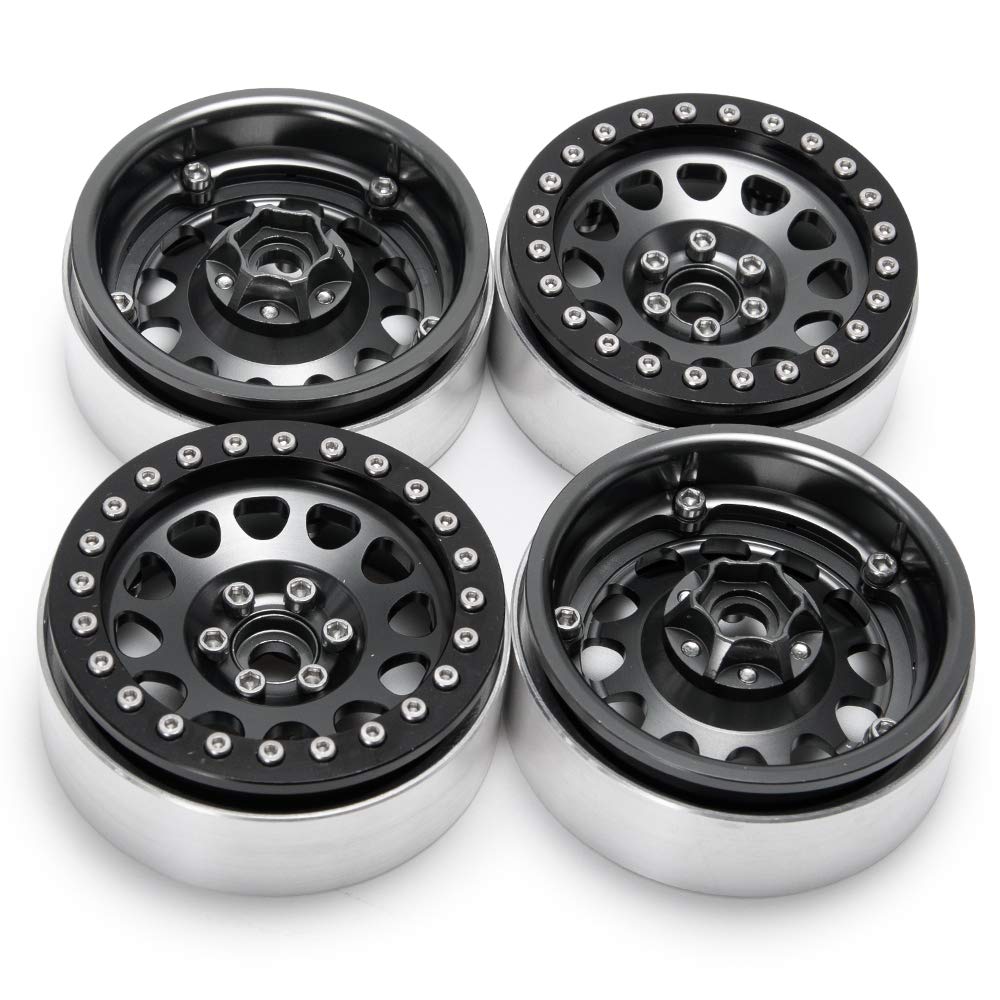 2.2-inch Internal Beadlock Wheels Hub for Wraith RC Crawler, No. 3 (4-Pack)