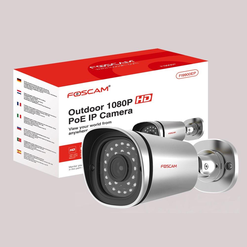 Foscam HD PoE P2P Zoom IP Camera FI9900EP 2.0M