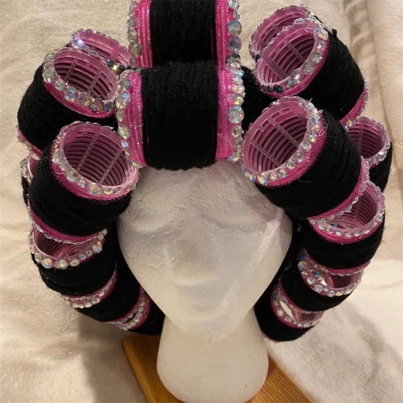 New Hand-knitted Color-blocked Clown Hat, Fashionable and Personalized Adult Pullover Hat