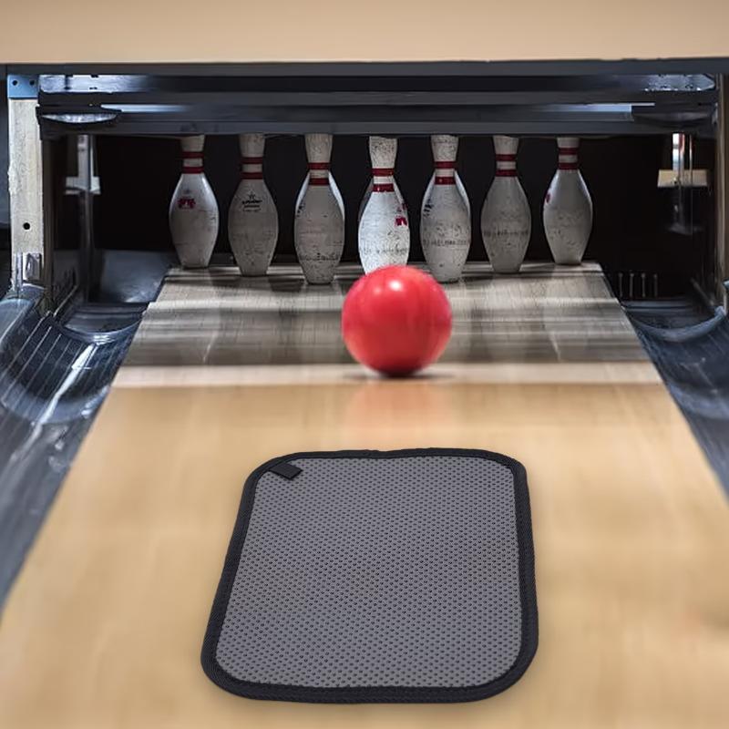 Bowling Ball Towel With Super Absorbent Surface And Non Slip Grip Perfect For Bowling Alley Practice And Competitive Play