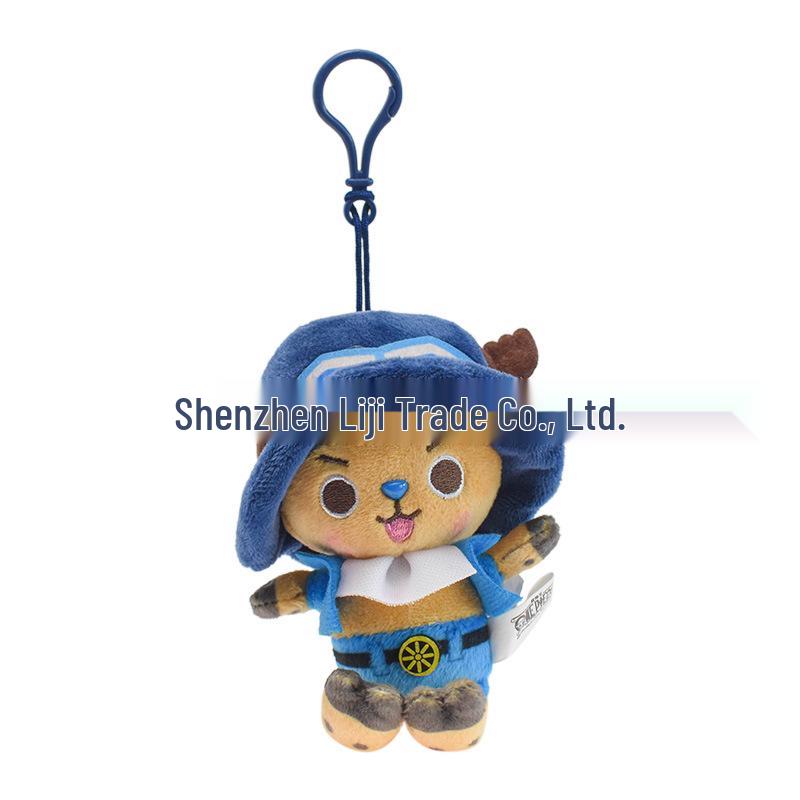 One Piece Luffy, Chopper & Zoro Plush Pendants – Creative Anime Dolls
