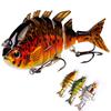 FTK 3D Eye Fishing Bait: Double Hook, Bionic Swim Bait for Sinking Fresh and Saltwater!