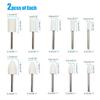 20Pcs Rotary Tool Felt Polishing Buffing For Pads Wheel Wool Plastic Rotary Tool Wool Polishing Wheel Felt Grinding Head Polish