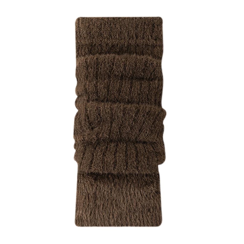 Cold Proof Warm Arm Sleeve Knitted Fingerless Gloves False Sleeves Arm Warmer Gloves  Casual Wear