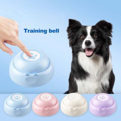 Haustier-Knopf zur Kommunikation, Sprachaufzeichnungs-Knopf für das Training von Hunden und Katzen, interaktiver Summer, Sprech-Knopf, Hunde-Clicker, Lernspielzeug