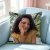 London Soul Songstress Olivia Dean Square DoubleSided Printed Pillow Case Bedroom Bedside Pillow Sofa Cushion Cover
