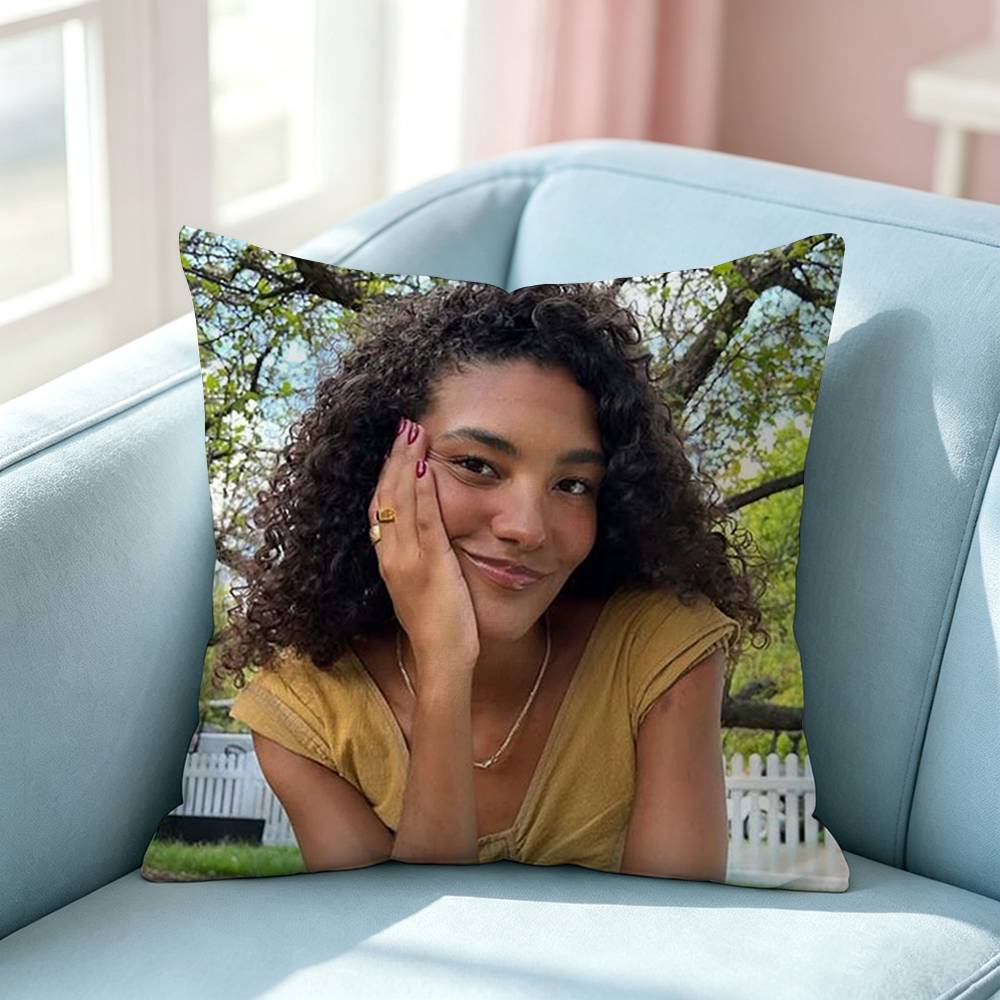 London Soul Songstress Olivia Dean Square DoubleSided Printed Pillow Case Bedroom Bedside Pillow Sofa Cushion Cover