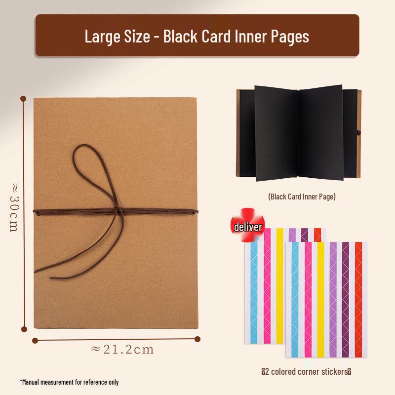 Acrylic Creative Photo Album & Planner: Loose-Leaf Book, Gift for Birthday, Graduation, Memorial, Collage, and Artwork.