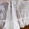 White Embroidery Lace Tablecloth for Home Wedding Party Decoration Table Cloth Rectangle Table Cover Retro Dustproof Tablecloth