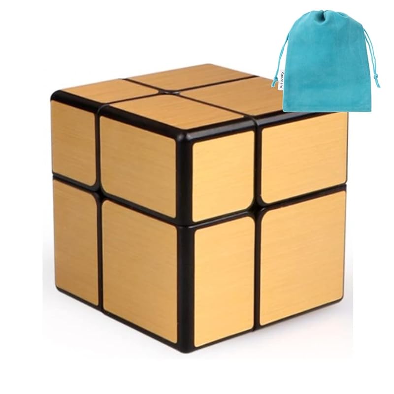 

Kancharo Qizhi Mirror cube [pouch/genuine product] Mirror Cube (gold, 2x2)