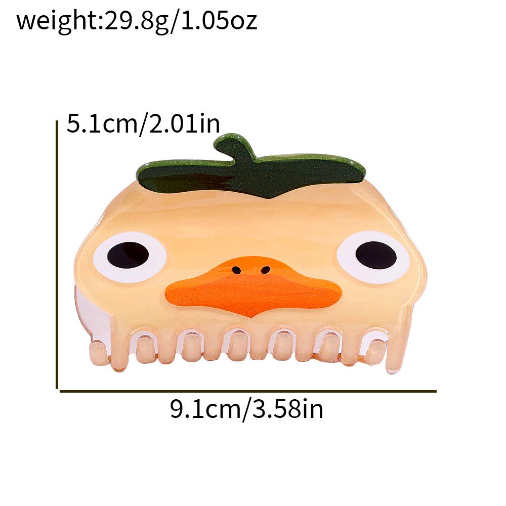 

Cartoon Duck Hair Clip Bright Colors Multi-Functional Hair Accessories for Daily Use Secure Hair Decoration