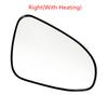 Side Mirror Glass For Toyota Corolla 2014-2018 Allion 2014- HD With Heating Rearview Mirror Lens Automotive Accessories