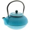 Cast Iron Kettle Blue 1.5 L Infuser With Strainer For Herbal Tea