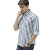 The Indian Garage Co Adult Men's Solid Slim Fit Shirt (0619-SH04-04_White M)