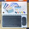 Wireless Bluetooth Keyboard and Mouse Set for Mobile Phones, Tablets, iPad, Apple, Huawei - Includes Taiwan Zhuyin and Traditional Cangjie Layouts.