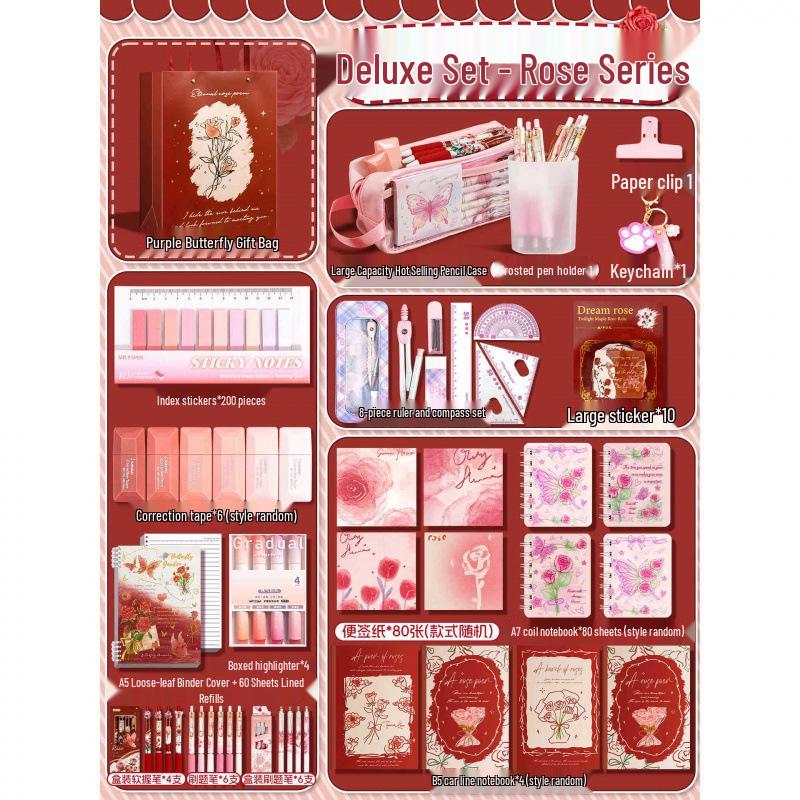 Kreatywny zestaw papierniczy na 10. urodziny dla dziewczynek