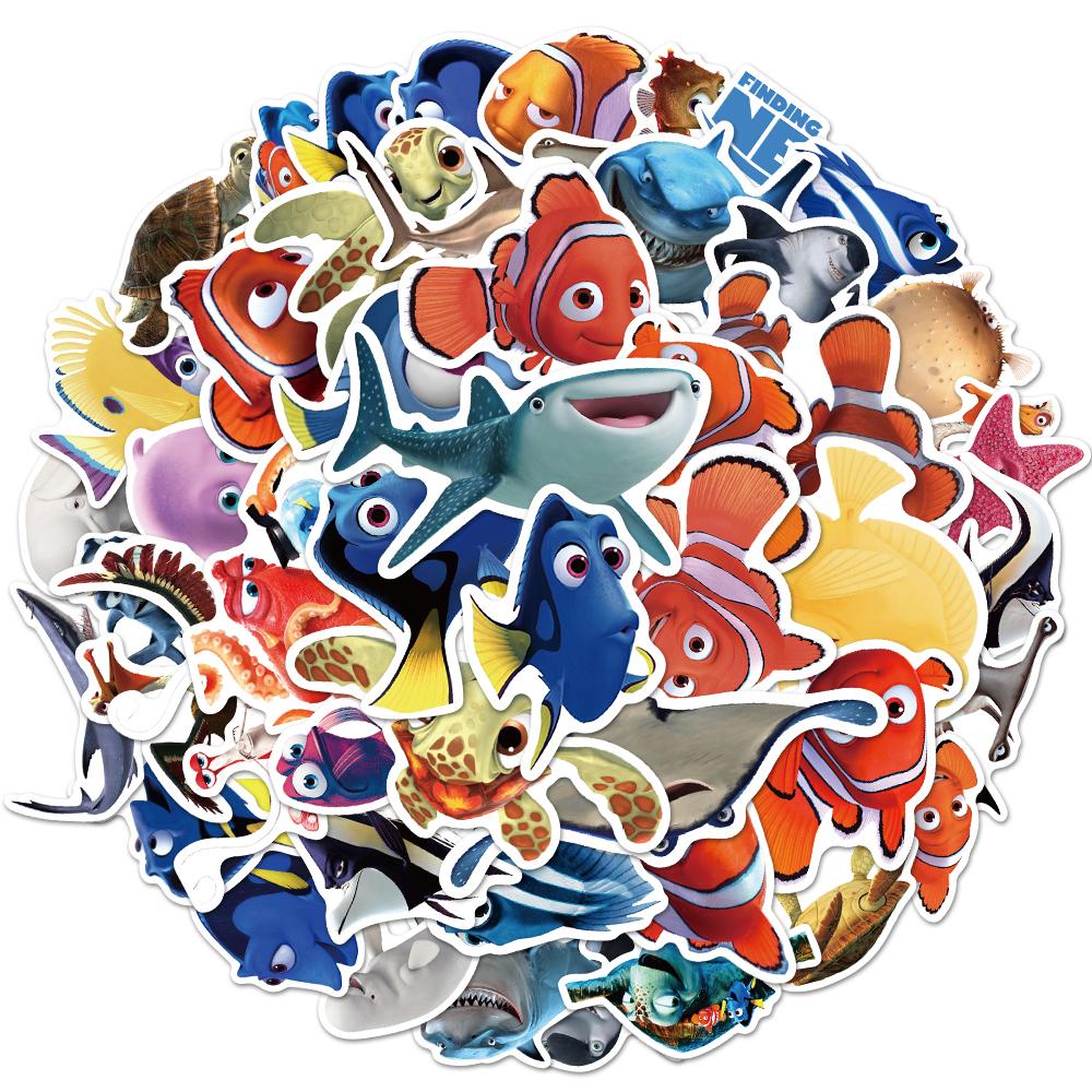 10/30/50 Pezzi Adesivi Carini Film Alla Ricerca di Nemo Pesce Pagliaccio Cartoni Animati Decalcomanie Diario Scrapbooking Fai da Te Bicicletta Ricompensa Adesivo Cartone Animato