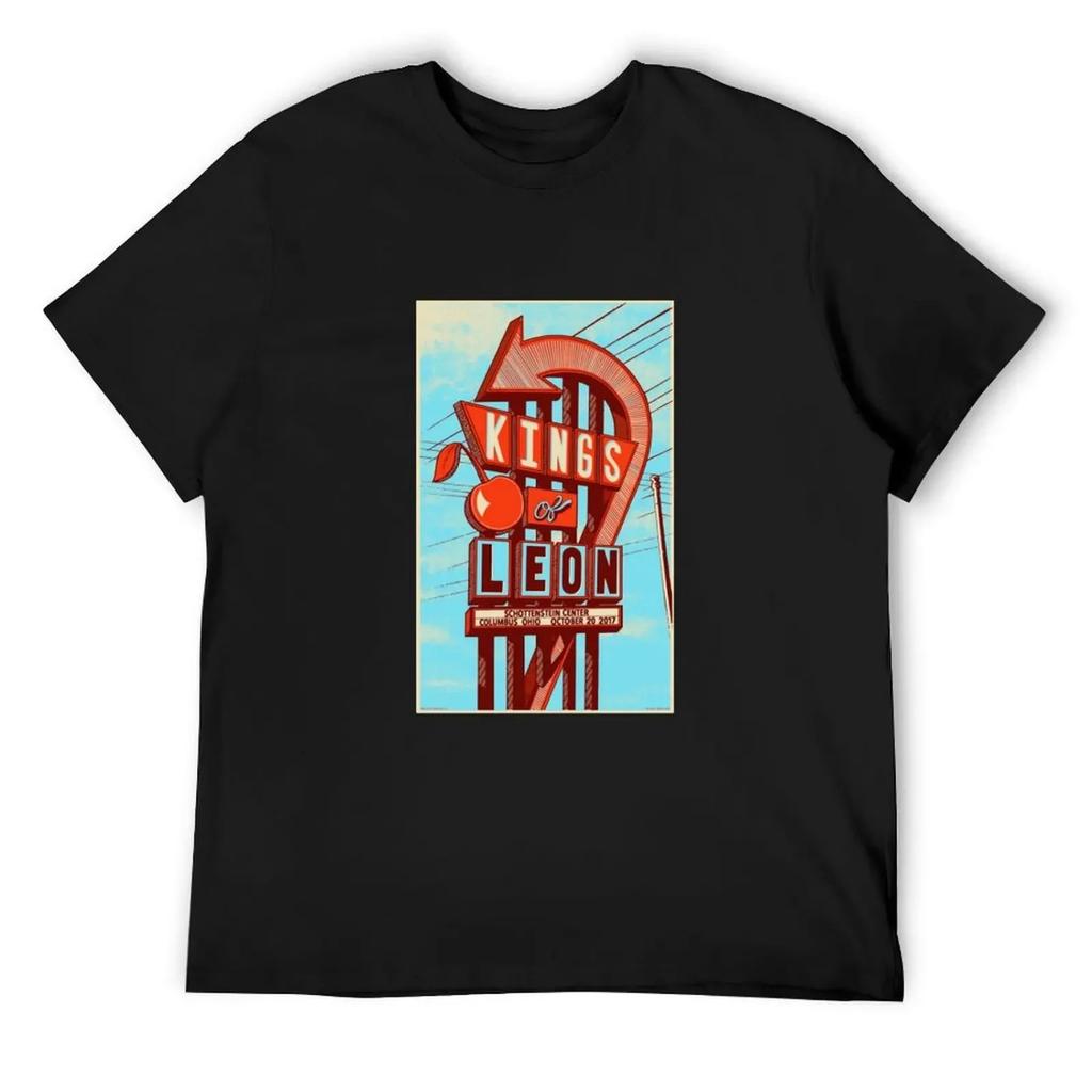 Kings of Leon Concert Poster T-Shirt new gifts and t-shirts anime stuff Funny t-shirts workout shirts for men