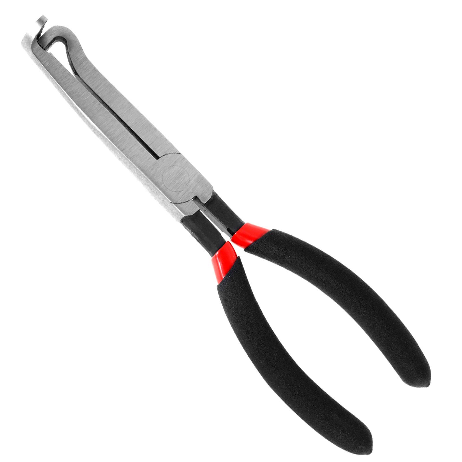 

New Electrical Disconnect Pliers 8.26inch Carbon Steel Auto Electrical Disconnect Tool Multipurpose Electrical Connector Pliers чёрный