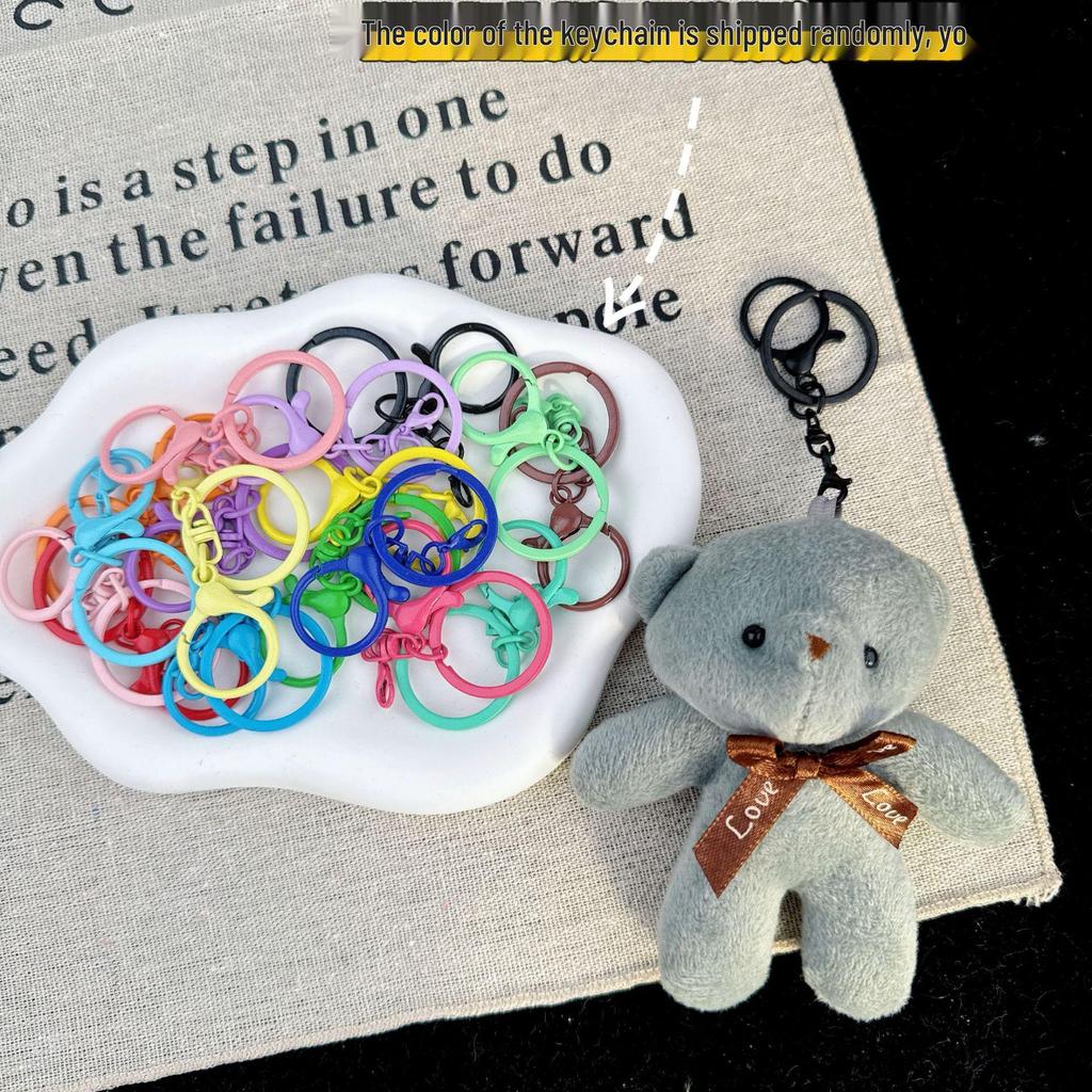 Portachiavi Ciondolo Tuta Peluche Orsacchiotto - Piccolo Giocattolo Regalo