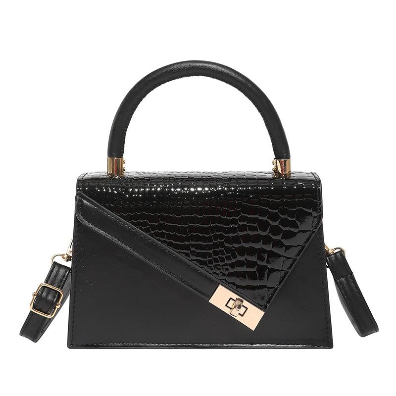 Модный тренд Женская сумка Высококачественная сумка через плечо большой вместимости Сумка-кроссбоди 2026 Лето Новая универсальная сумка для рук Женская чёрный