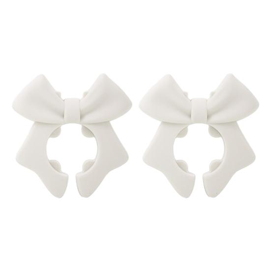 Spatelhållare för gryta Silikonskedstöd Rosettdesign Klämma Spatelstöd Gryta Panna Hållare för matlagning Håller köksbänken ren