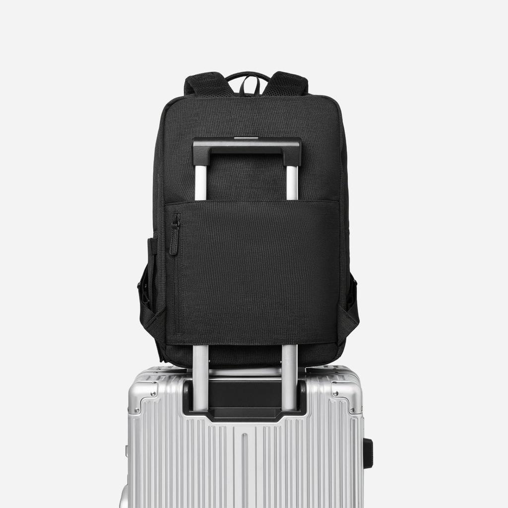 Nordace Smart Backpack With Usb Charging For 15 Inch Laptop 20l All Black 16